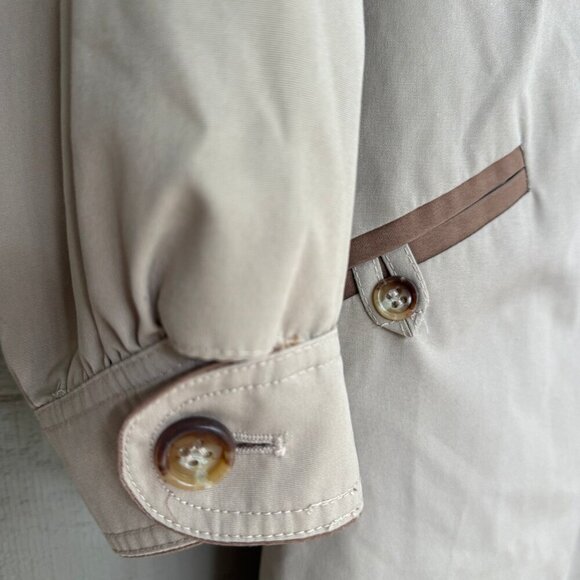 Rain Shedder Vintage Trench Coat w/ Wool Liner - Picture 13 of 13